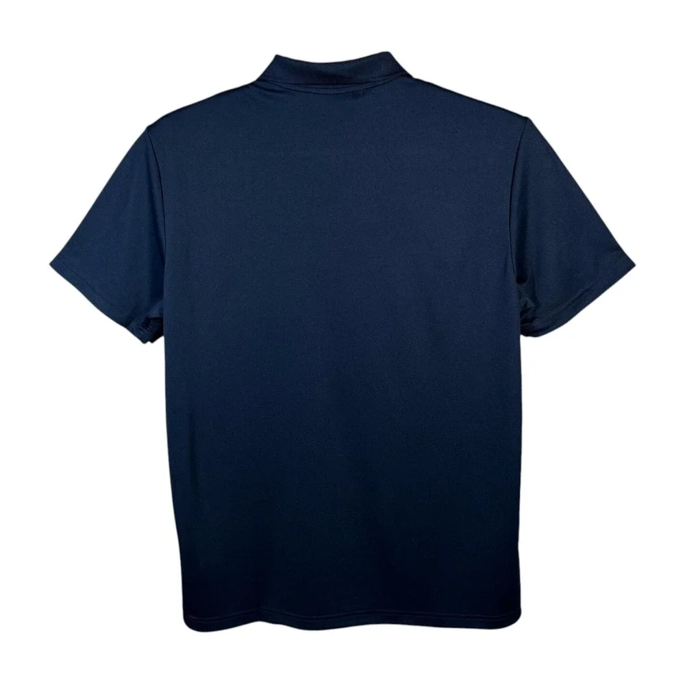 Adidas Men's Performance Golf Polo Shirt Size L Navy‎ Blue Regular Fit